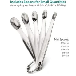 Measuring Cups And Spoons Set Of 18, Stainless Steel For Cooking & Baking -KitchenAid Shop 41WUlK4X08L