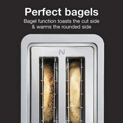 2 Slice Toaster With Extra Wide Slots, Sure-Toast Technology, Shade Selector & Bagel Setting, Black And Silver (22302) 10 2 Slice Toaster With Extra Wide Slots, Sure-Toast Technology, Shade Selector & Bagel Setting, Black And Silver (22302) -KitchenAid Shop 41Wm6mwi2xL