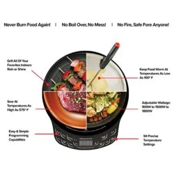 Flex Precision Induction Cooktop, 10.25” Shatter-Proof Ceramic Glass, 6.5” Heating Coil, 45 Temps 100°F To 500°F, 4Qt Induction-Ready Healthy Ceramic Non-Stick Everyday Pan With Lid Included 12 Flex Precision Induction Cooktop, 10.25” Shatter-Proof Ceramic Glass, 6.5” Heating Coil, 45 Temps 100°F To 500°F, 4Qt Induction-Ready Healthy Ceramic Non-Stick Everyday Pan With Lid Included -KitchenAid Shop 41Wuml6Z3mL
