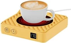Coffee Mug Warmer With Auto Off Timer, Coffee Cup Warmer For Desk With Auto ON/Off, Coffee Warmer For Desk Auto Shut Off With 3-Temp Settings, Electric Coffee Cup Warmer, Wax Warmer, Warm Gift 23 Coffee Mug Warmer With Auto Off Timer, Coffee Cup Warmer For Desk With Auto ON/Off, Coffee Warmer For Desk Auto Shut Off With 3-Temp Settings, Electric Coffee Cup Warmer, Wax Warmer, Warm Gift -KitchenAid Shop 41WyDQp5OkL. AC
