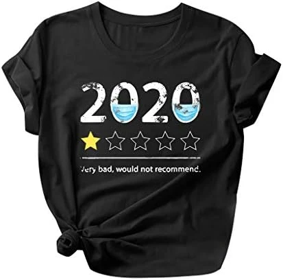 Meikosks 2020 Print T Shirt Ladies Short Sleeve Crewneck Tops Fashion Tee Basic Pullover 8 Meikosks 2020 Print T Shirt Ladies Short Sleeve Crewneck Tops Fashion Tee Basic Pullover - Image 6