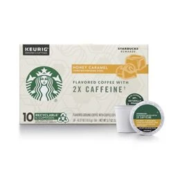 Starbucks Blonde Roast K-Cup Coffee Pods With 2X Caffeine For Keurig Brewers,10 Count - (Pack Of 6) 25 Starbucks Blonde Roast K-Cup Coffee Pods With 2X Caffeine For Keurig Brewers,10 Count - (Pack Of 6) -KitchenAid Shop 41X4e pCvXL