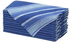 Salsa Stripe Cloth Napkins - 12 Pack - Luncheon Brunch Dinner Table Napkins - 100% Cotton Everyday Harvest Autumn Fall Orange Holiday - Reusable Washable Oversized - 20x20- Red Rust Multi 28 Salsa Stripe Cloth Napkins - 12 Pack - Luncheon Brunch Dinner Table Napkins - 100% Cotton Everyday Harvest Autumn Fall Orange Holiday - Reusable Washable Oversized - 20x20- Red Rust Multi -KitchenAid Shop 41X5IlEtB9L. AC