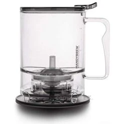 NEW HandyBrew Loose Leaf Tea Steeper Tea Brewer Tea Maker Loose Tea Strainer Tea Infuser, Safe BPA-Free Plastic Hassle-Free Ways Make Tea, 17 Fl Oz.