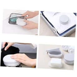 2pcs Boxes To Go Containers With Lids Sealable Containers Soaps Travel Soap Holders Soap Saver Drainer Soap Case Travel Soap Box Soap Dish Holder Soap Container With Cover Soap Box -KitchenAid Shop 41XETXziDjL