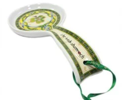 Irish Weave Ceramic Spoon Rest With Celtic And Shamrock Design, 230Mm X 75Mm -KitchenAid Shop 41XKqcUZCnL