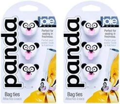 MSC International Joie Panda, Silicone, Set Of 3, Includes 6 Bag Ties, Set Of 2, White -KitchenAid Shop 41XNpc4ssPL. AC