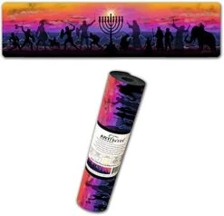 Israel Hatikva ArtTrivet Heat-Resistant Table Runner And Trivet - Fabric Top And Non-Slip Rubber Base (12"x48") -KitchenAid Shop 41XQqmsIY1L. AC