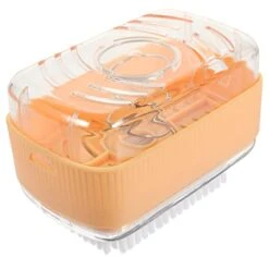 2pcs Box Roller Soap Foaming Box Travel Dispenser Travel Soap Case Soap Saver Box Soap Storage Tray Soap Dish Soap Bar Box Multi-Functional Soap Bubble Box Bathroom Accessories Pp