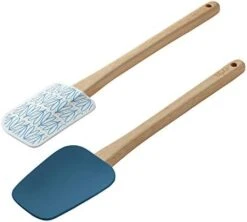 Ollection Spatula Spoonula Set, 11.5-Inch, Two Piece, Mix Colors - -KitchenAid Shop 41XWAxA MbL. AC