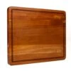 Wood Cutting Board 16.5x13 Inch Large Reversible Chopping Block With Handles And Juice Groove, Acacia Wood Butcher Block Extra Thick Wooden Chopping Board Meat Board Cheese Board