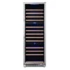 131 Bottle 24" Built-In Triple Zone Wine Cooler