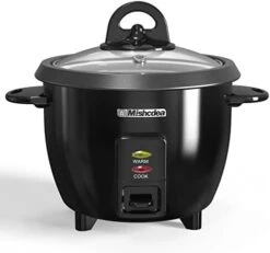 Rice Cooker 5 Cups Uncooked (10 Cooked) & Steam Tray, Portable Small Food Steamer, Removable Non-stick Pot, Keep Warm, For Grains, Soups, Oatmeal Or Veggies - White -KitchenAid Shop 41XgcHFtypL. AC