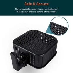 COSORI Air Fryer Accessories, Replacement 5.8QT Original Basket For COSORI CP358-AF, CS358-AF Air Fryers, Non-Stick, Dishwasher-Safe, CAF-P582B -KitchenAid Shop 41XpjoGKCDL