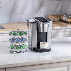 K Cup Holder Storage Coffee Capsules Pod Holder Carousel 3 Tier Compatible With 27 K-Cup Pods -KitchenAid Shop 41XsxW96F0L
