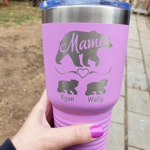 Mothers Day Gifts Mama Bear Personalized Tumbler | Mothers Day Gifts For Mom | Gifts For Women | Mothers Day Gifts From Daughter | Custom Mothers Day Gift 6 Mothers Day Gifts Mama Bear Personalized Tumbler | Mothers Day Gifts For Mom | Gifts For Women | Mothers Day Gifts From Daughter | Custom Mothers Day Gift - Image 4