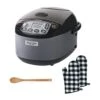 NL-GAC10BM 5.5 Cup (Uncooked) Umami Micom Rice Cooker Bundle With Oven Mitt (2-Pack), And 15-Inch Bamboo Spoon (3 Items) -KitchenAid Shop 41XwDa3zf8L