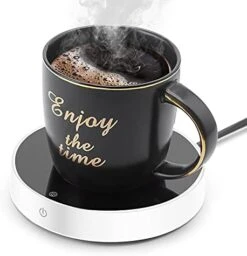 Coffee Mug Warmer And Smart Cup Warmer,Mug Warmer For Desk,Electric Beverage Warmer With 3 Temperature Settings With Auto On/Off, Auto Power-Off Protection, Candle Wax Cup Warmer Heating Plate -KitchenAid Shop 41Y yNeREzL. AC
