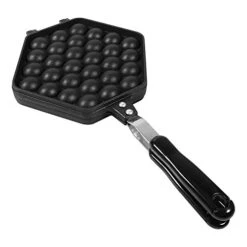 Bubble Waffle Maker, Egg Waffle Maker Pan Hong Kong Style Egg Waffle Baking Mold Tray
