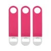3 Pack 7" Heavy Duty Flat Bottle Opener, Pink