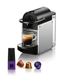 Nespresso Pixie Coffee And Espresso Machine By De'Longhi With Milk Frother, Aluminum, 34 Ounces -KitchenAid Shop 41Y6H4j4aaL