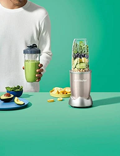 NutriBullet Pro - High-Speed Blender/Mixer System With Hardcover Recipe Book Included (900 Watts) (Renewed) 5 NutriBullet Pro - High-Speed Blender/Mixer System With Hardcover Recipe Book Included (900 Watts) (Renewed) - Image 3