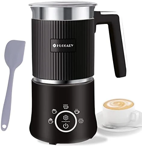 Detachable Milk Frother And Steamer - 5-in-1 Automatic Hot/Cold Foam And Hot Chocolate Maker,12.3oz Stainless Steel Electric Milk Steamer With Dishwasher Safe,120V,Black 7 Detachable Milk Frother And Steamer - 5-in-1 Automatic Hot/Cold Foam And Hot Chocolate Maker,12.3oz Stainless Steel Electric Milk Steamer With Dishwasher Safe,120V,Black - Image 5