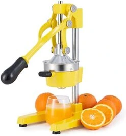 Hand Press Juicer Machine, Manual Orange Juicer And Professional Citrus Juicer For Orange Juice Pom Lime Lemon Juice, Commercial Lemon Squeezer And Orange Crusher, Easy To Clean, Gray -KitchenAid Shop 41Y9eCSLjS. AC