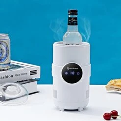 Wine Chiller Electric, Fast Electronic Ice Bucket For Red & White Wine Or Some Champagne, Single Bottle Iceless Wine Cooler,Kitchen Bar Wine Accessory,Gift For Wine Lovers 13 Wine Chiller Electric, Fast Electronic Ice Bucket For Red & White Wine Or Some Champagne, Single Bottle Iceless Wine Cooler,Kitchen Bar Wine Accessory,Gift For Wine Lovers -KitchenAid Shop 41YA9tg4PLL