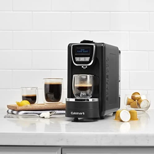 Cuisinart EM-15 Defined Espresso Machine, 13.5"(L) X 5.75"(W) X 9.5"(H), Black 6 Cuisinart EM-15 Defined Espresso Machine, 13.5"(L) X 5.75"(W) X 9.5"(H), Black - Image 4