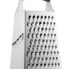 Professional Box Grater, 100% Stainless Steel With 4 Sides, Best For Parmesan Cheese, Vegetables, Ginger, XL Size