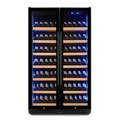 Wine Cooler Luxury Commercial Wine Refrigerator 162 Bottles Large Capacity Wine Cooler