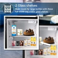 2.6 Cu.ft. Compact Refrigerator-Stainless, Reversible Door -KitchenAid Shop 41YNIuGtaYL