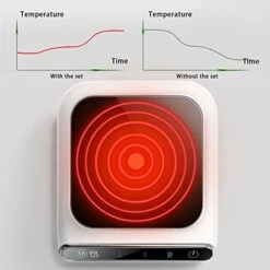 JEQ Coffee Mug Warmer, Electric Coffee Cup Warmer, 3 Temperature Setting Coffee Warmer For Desk Auto Shut Off, Smart Heated Coffee Mug For Beverage, Milk, Tea And Hot Chocolate (No Cup) 12 JEQ Coffee Mug Warmer, Electric Coffee Cup Warmer, 3 Temperature Setting Coffee Warmer For Desk Auto Shut Off, Smart Heated Coffee Mug For Beverage, Milk, Tea And Hot Chocolate (No Cup) -KitchenAid Shop 41YWBVLzmxL