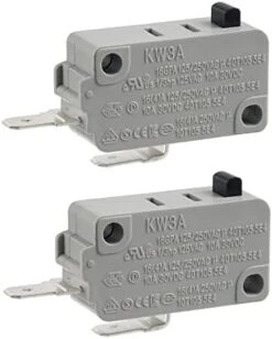 Microwave Oven Door Switch KW3A 16A 125/250 V Door Interloc (Pack Of 2 Pcs Normally Close Switchs) 16 Microwave Oven Door Switch KW3A 16A 125/250 V Door Interloc (Pack Of 2 Pcs Normally Close Switchs) -KitchenAid Shop 41YWZT9Aa0L. AC