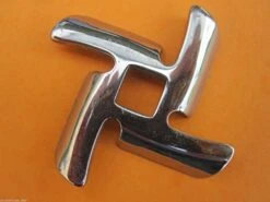 Replacement Meat Grinder Plate. For Many Waring Pro, Rival, Deni, Game Winner Etc. Plate Is 2 1/8" 53mm Wide. PLEASE MEASURE BEFORE ORDERING. Does Not Fit Kitchenaid (1/2" 12mm Holes) -KitchenAid Shop 41YeeOT1pzL. AC