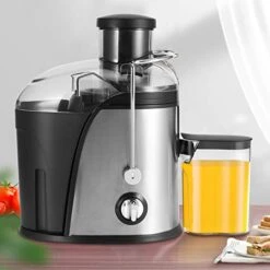 500ML Electric R, R Machines Vegetable And Fruit Extractor Blender Anti-splatter Easy To Clean For (US Plug 110V)