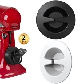 Cord Organizer For Kitchen Appliances, 4Pack Upgraded,Cord Organizer, Appliance Cord Organizer Stick On, Toaster, Coffee-Maker, Pressure-Cooker And Air-Fryer(black/white) -KitchenAid Shop 41Ymr RfYSL. AC