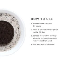 Original Slush And Shake Maker, Compact Make And Serve Cup With Freezer Core Creates Single-Serving Smoothies, Slushies And Milkshakes In Minutes, BPA-free, Blue -KitchenAid Shop 41YpsTndZcL