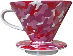 Pour Over Coffee Dripper - Ceramic Slow Brewing Accessories For Home, Cafe, Restaurants - Easy Manual Brew Maker Gift - Strong Flavor Brewer - V02 Paper Cone Filters - Pink, 2 Cup 29 Pour Over Coffee Dripper - Ceramic Slow Brewing Accessories For Home, Cafe, Restaurants - Easy Manual Brew Maker Gift - Strong Flavor Brewer - V02 Paper Cone Filters - Pink, 2 Cup -KitchenAid Shop 41ZLT7zmAYL. AC