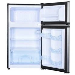Avanti RA31B3S 3.1 Cubic Foot 2-Door Counter-high Refrigerator/Freezer, 33.5" X 18.8" X 19.8", Black