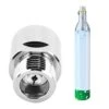 CO2 Adapter Converter, Soda Adapter Connector With Gasket Copper CO2 Cylinder Adapter Female Thread TR21-4 To Male Thread CGA320 For Soda-Club -KitchenAid Shop 41ZY7OG93KL