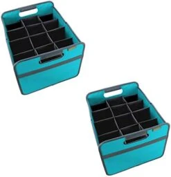 Meori 12 Bottle Wine Carrier, Padded Wine Bottle Storage Box, Collapsible Liquor Bottle Tote For 12 Glass Bottles -KitchenAid Shop 41ZeTQ9PugL. AC