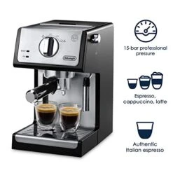 De'Longhi ECP3420 Bar Pump Espresso And Cappuccino Machine, 15", Black