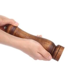 2pcs Wood Salt And Pepper Grinder Pepper Mill And Salt Shaker Set Wooden With Ceramic Core Women Body Shape 5 Inch And 8 Inch -KitchenAid Shop 41Znkhp0zeL