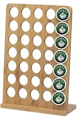 Coffee Pod Holder Bamboo,Coffee K-cups Pods Organizer,Coffee Display Rack 35 Pod Storage,Coffee Pod Storage - K Cups Organizer For Countertop Coffee Pod Holder -KitchenAid Shop 41ZpQjlW5RS. AC
