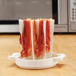Microwave Bacon Can, Crafted With 100% BPA-Free Plastic, Kitchen Gadgets - Measures 6" High X 7" Diameter, By Chef's Pride -KitchenAid Shop 41ZrlePmkZL