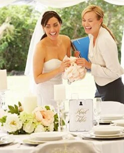 Gorgeous Wedding Table Numbers - Elegant Double Sided Gold Foil Lettering With Head Table Card - 4 X 6 Inches And Numbered 1-30 - Perfect For Weddings And Events -KitchenAid Shop 41ZvWnzAvYL