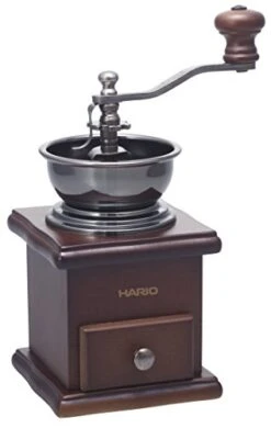 Hario Ceramic Manual Coffee Grinder, Brown