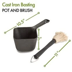 Cuisinart CBP-300 Cast Iron Basting Pot And Brush -KitchenAid Shop 41a6eEqbddL